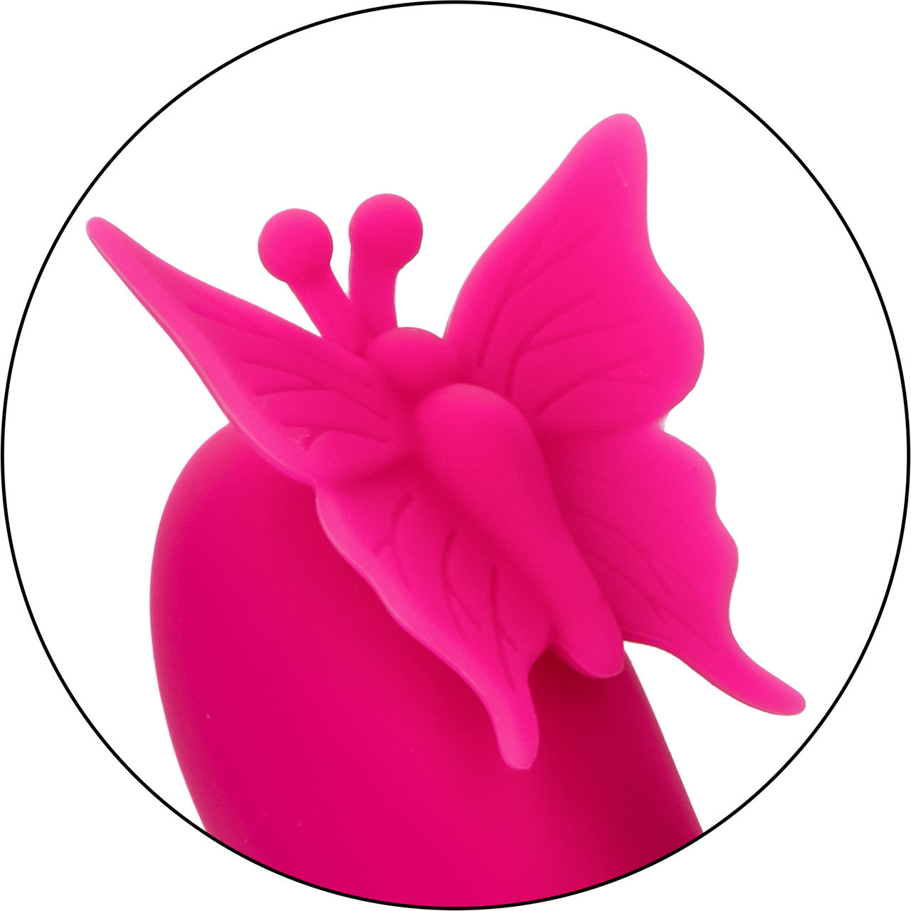 Rechargeable Butterfly Kiss Vibrator - Pink Rechargeable Butterfly Kiss Vibrator - Pink