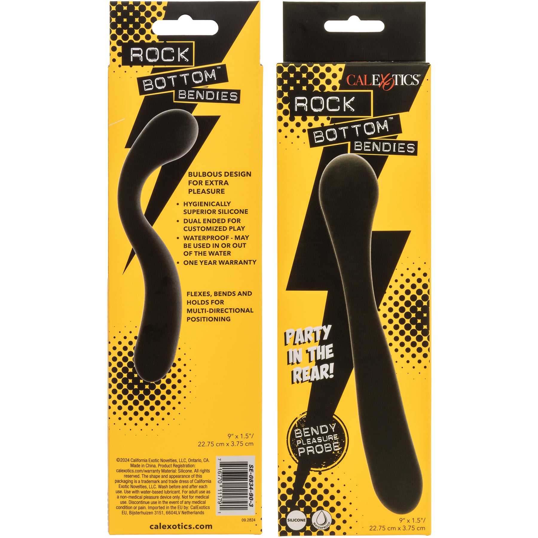 Rock Bottom™ Bendies Bendy Silicone Pleasure Probe By CalExotics