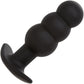 Rock Bottom Beaded Probe Rechargeable Waterproof Silicone Vibrating Butt Plug By CalExotics