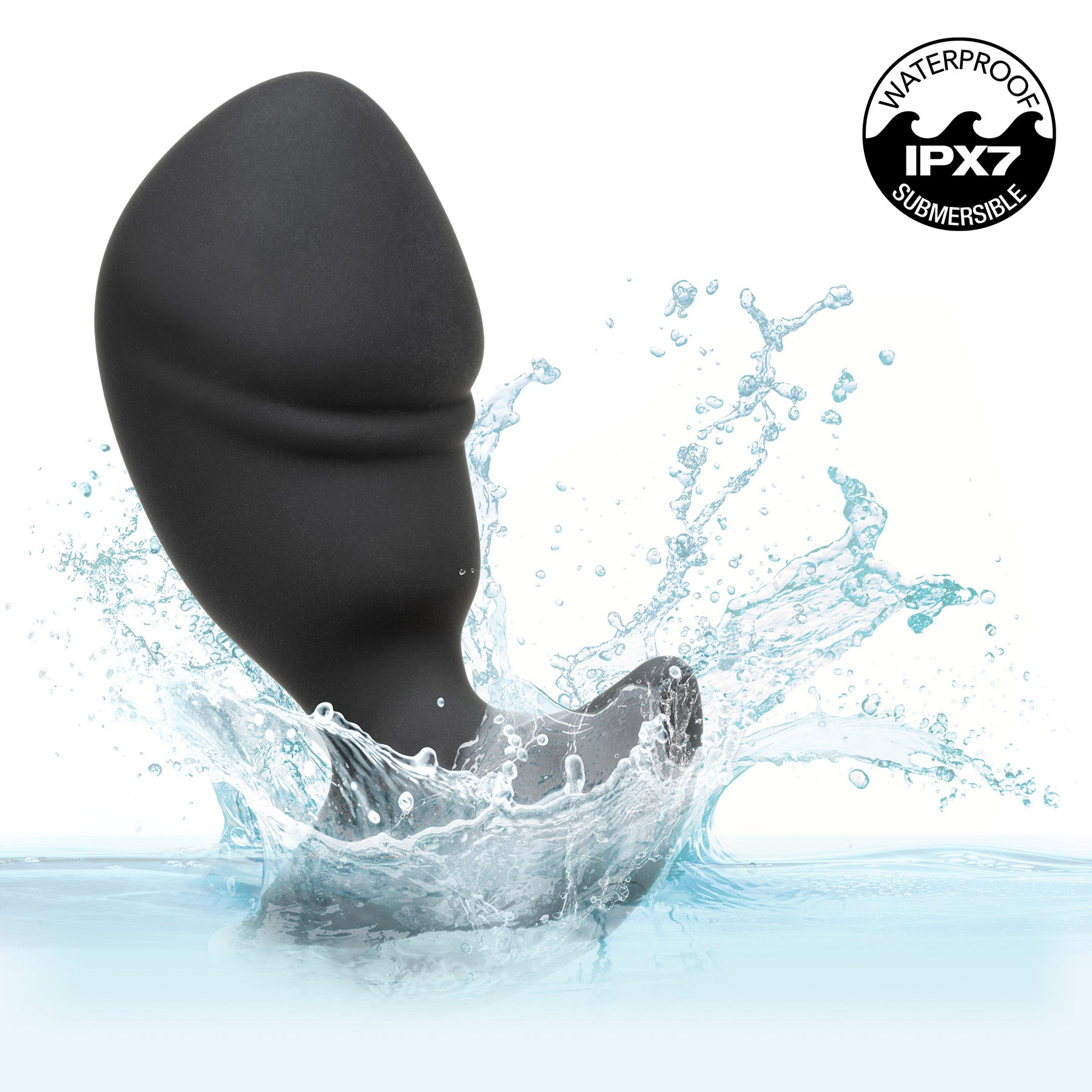Rock Bottom™ Rumbling Stud® Probe Silicone Vibrating Butt Plug