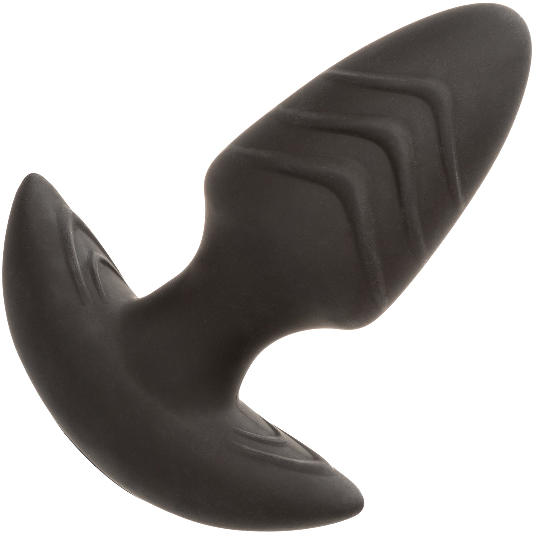 Rock Bottom™ Vibrating Rotating Probe Rechargeable Waterproof Silicone Butt Plug