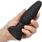 Bionic Dual Pulsating Probe Rechargeable Silicone Anal Stimulator By CalExotics - Black