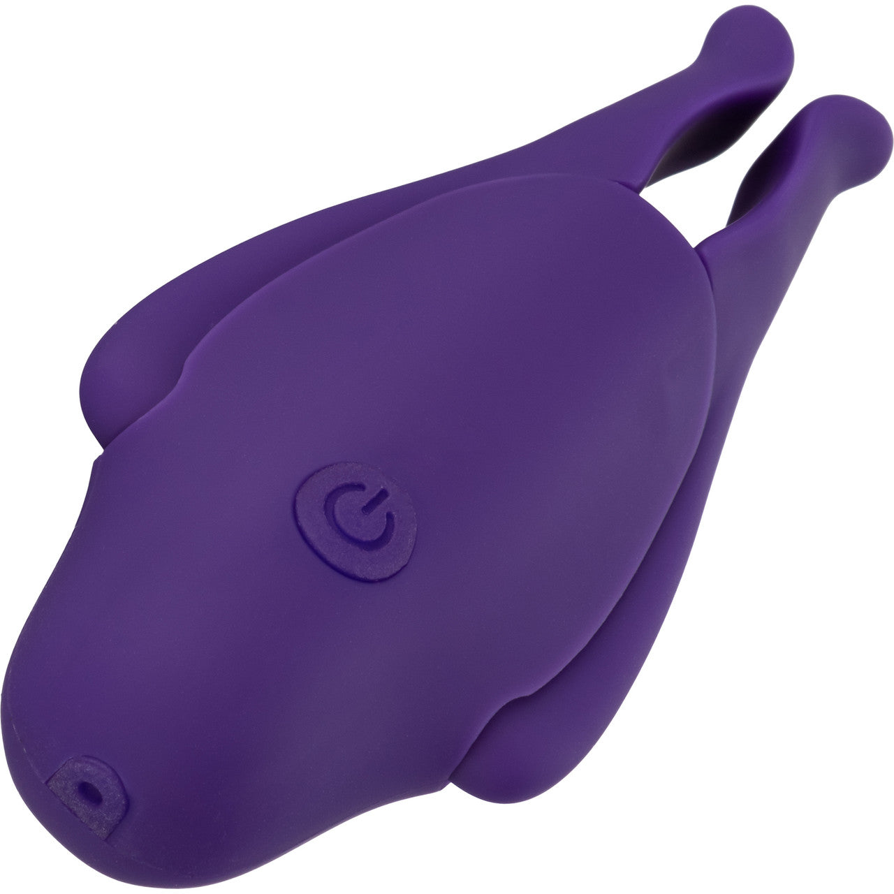 Nipple Play Nipplettes Rechargeable Vibrating Nipple Clamps By CalExotics - Purple