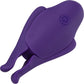 Nipple Play Nipplettes Rechargeable Vibrating Nipple Clamps By CalExotics - Purple