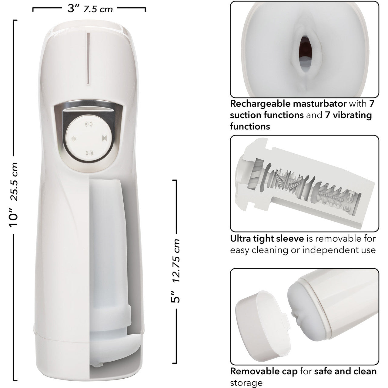 Optimum Power Life-Like Pulsar Stroker & Penis Masturbator Optimum Power Life-Like Pulsar Stroker & Penis Masturbator