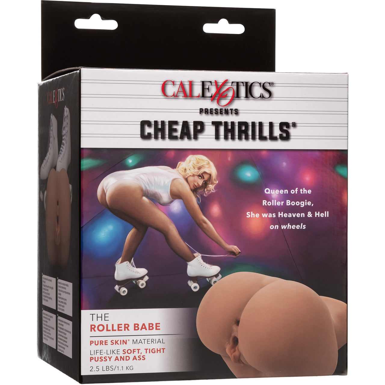 Cheap Thrills The Roller Babe Pussy & Ass Penis Masturbator By CalExotics - Caramel