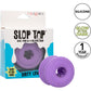 Slop Top Dirty Luv Silicone BJ Enhancer By CalExotics - Purple Glow In The Dark