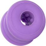 Slop Top Dirty Luv Silicone BJ Enhancer By CalExotics - Purple Glow In The Dark