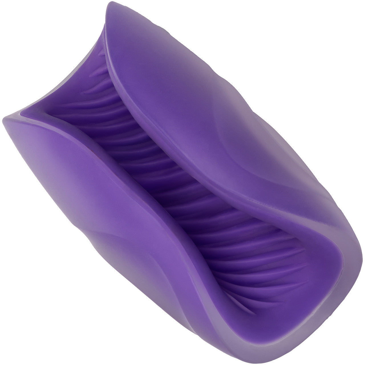 The Gripper Spiral Grip Penis Masturbator By CalExotics - Purple