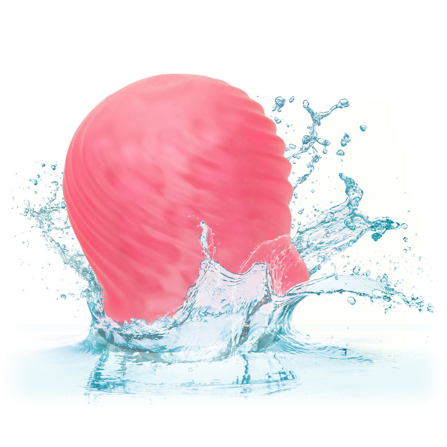 Pop Sock Tickler Reversible Textured Stroker By CalExotics - Pink