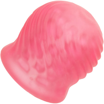 Pop Sock Tickler Reversible Textured Stroker By CalExotics - Pink