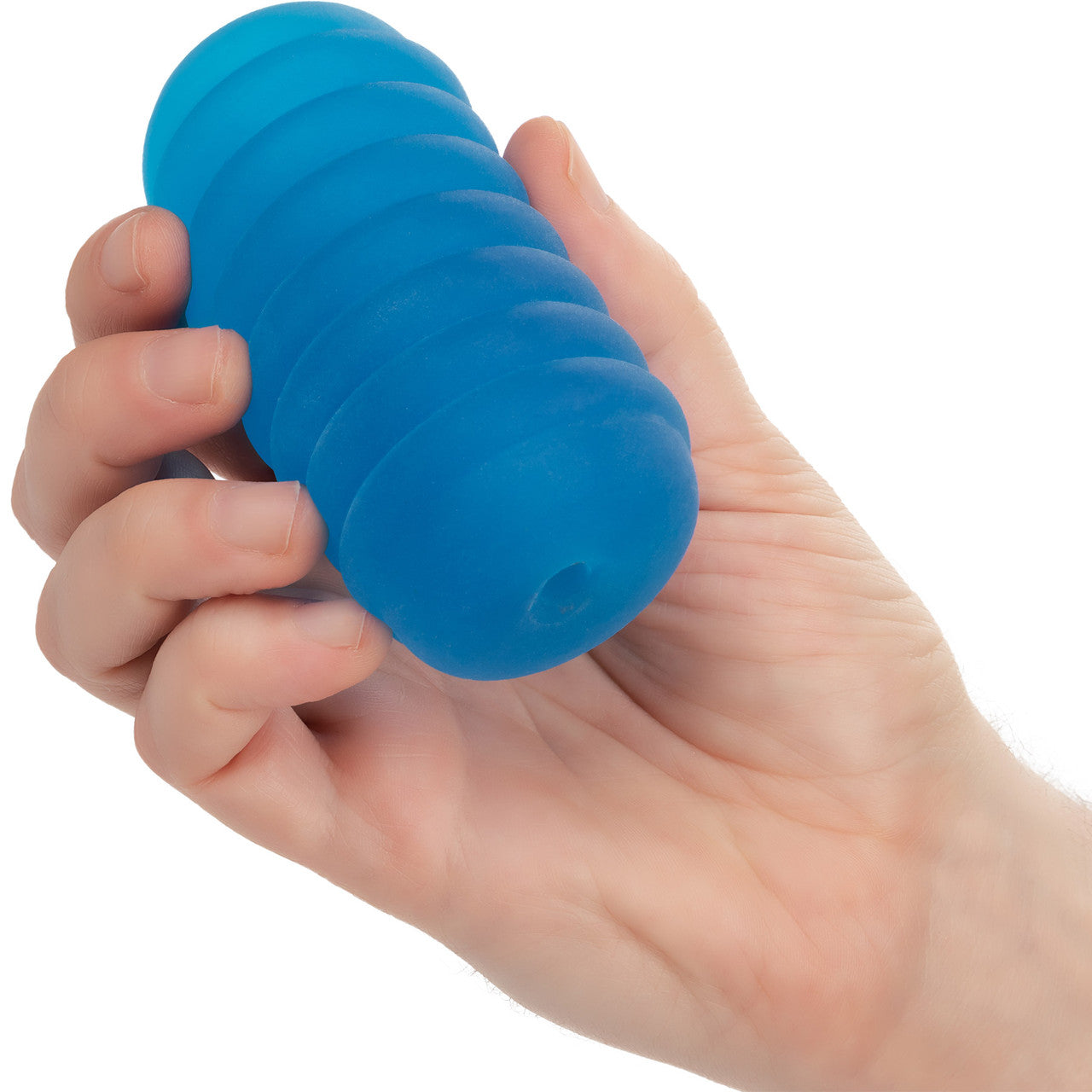 Pop Sock! Penis Stroker By CalExotics - Blue Pop Sock! Penis Stroker By CalExotics - Blue