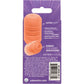 Pop Sock! Ribbed Reversible Open Ended Penis Stroker By CalExotics - Orange