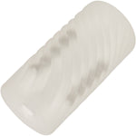 Pop Sock Beaded Penis Stroker By CalExotics - Clear