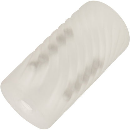 Pop Sock Beaded Penis Stroker By CalExotics - Clear