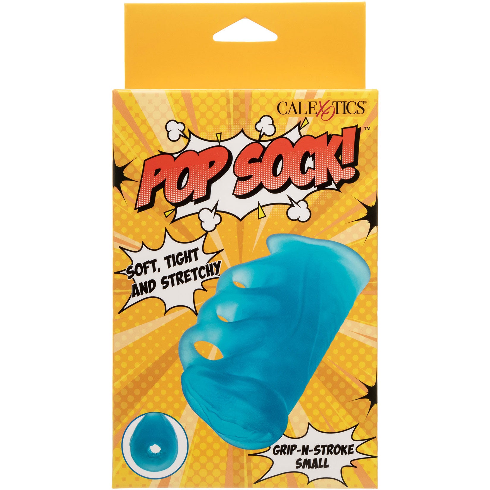 Pop Sock! Grip-N-Stroke Penis Stroker By CalExotics - Small