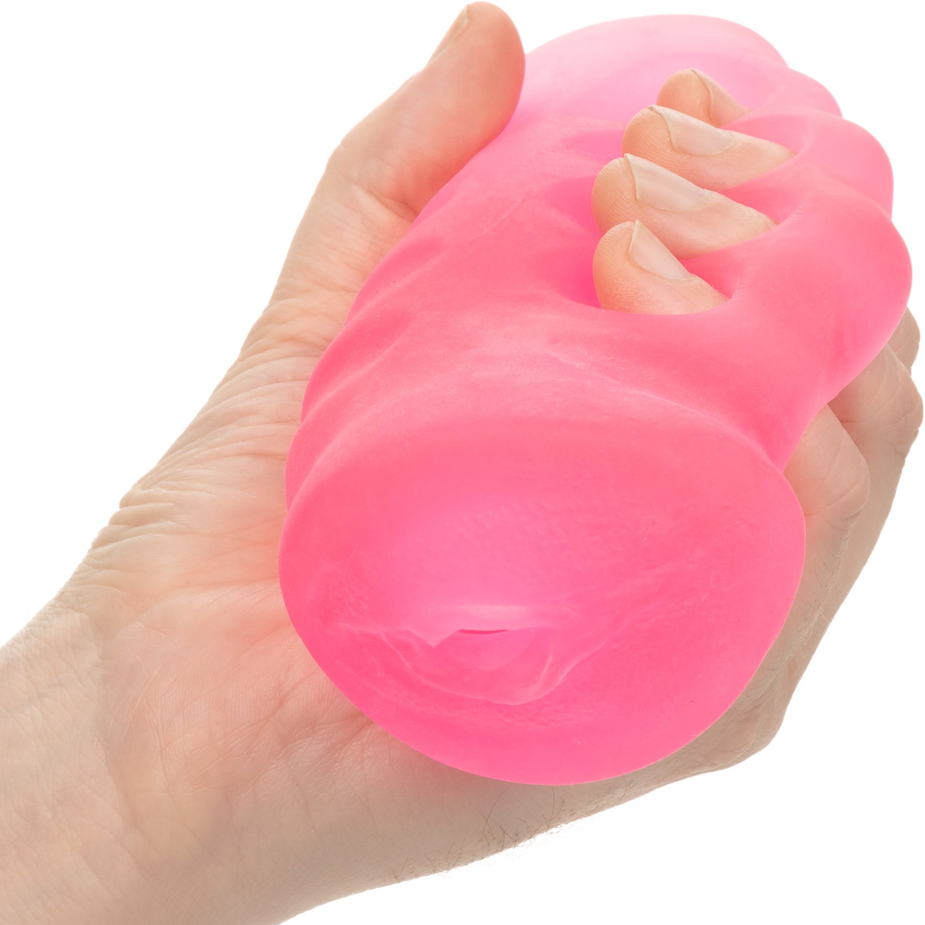 Pop Sock! Grip-N-Stroke Penis Stroker By CalExotics - Large