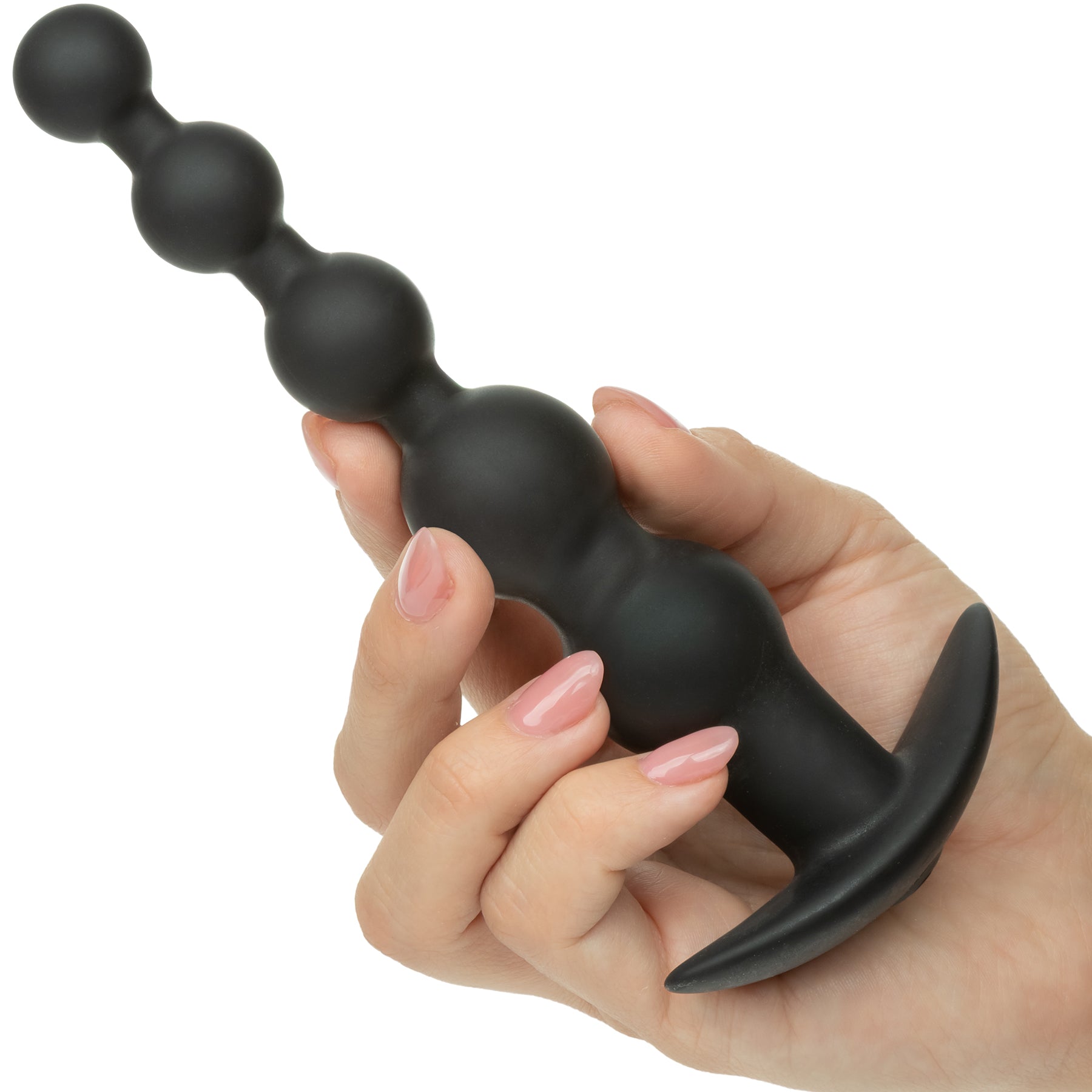 Rechargeable X-5 Silicone Power Beads Vibrating Anal Beads By CalExotics