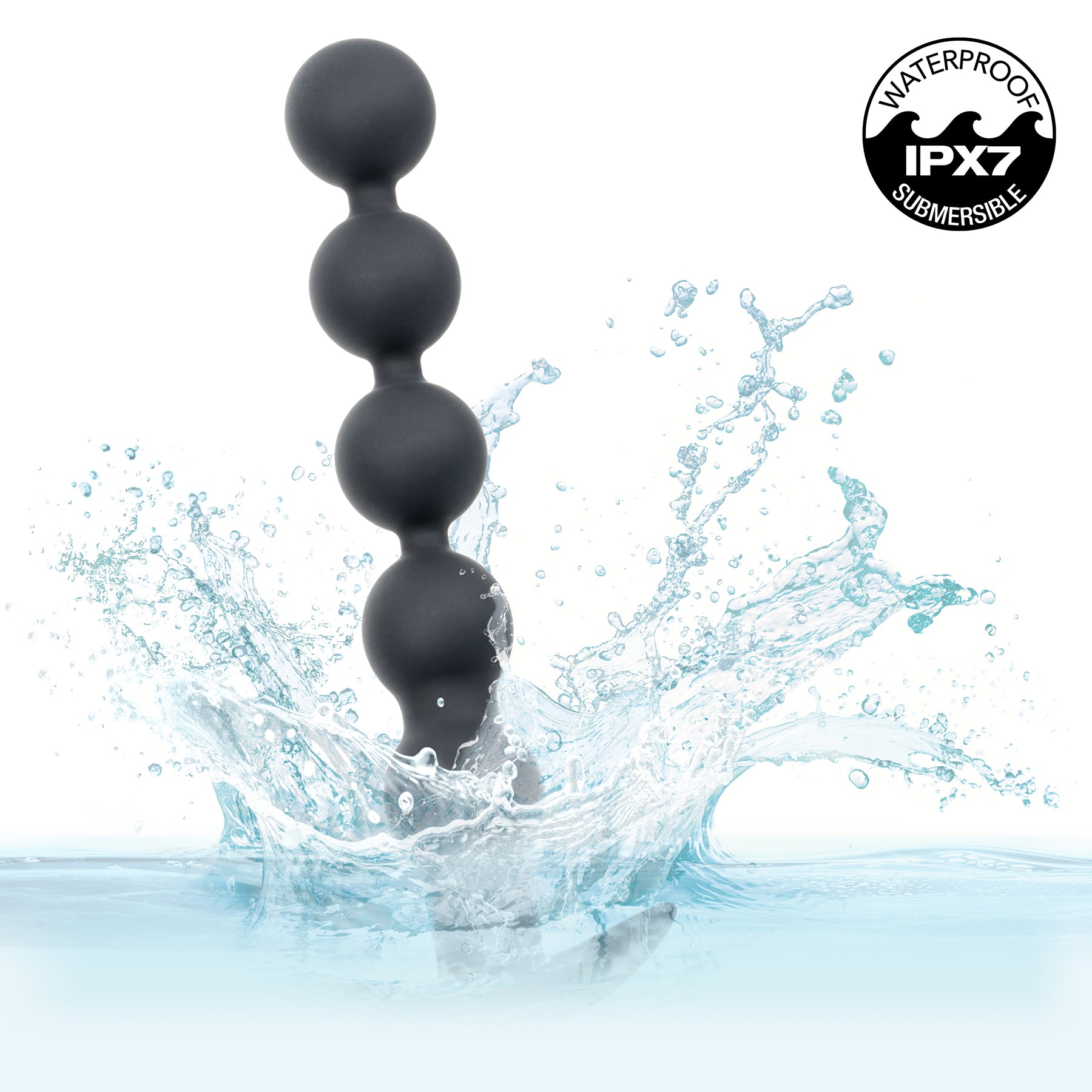 Rechargeable Power Balls Vibrating Silicone Anal Beads
