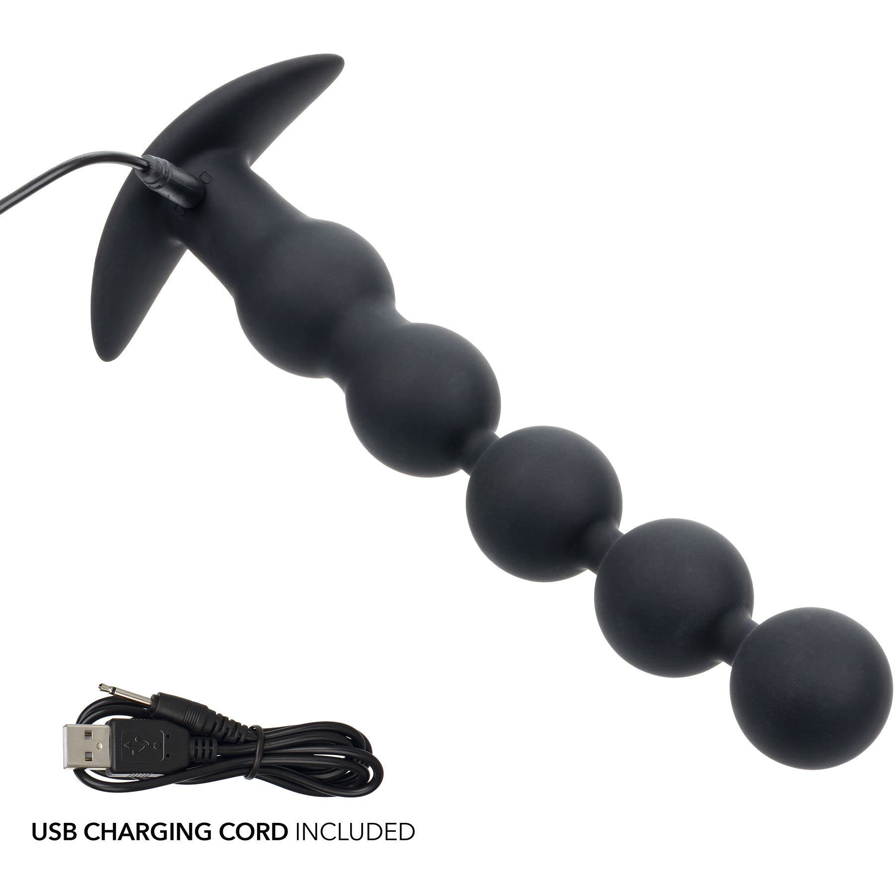 Rechargeable Power Balls Vibrating Silicone Anal Beads