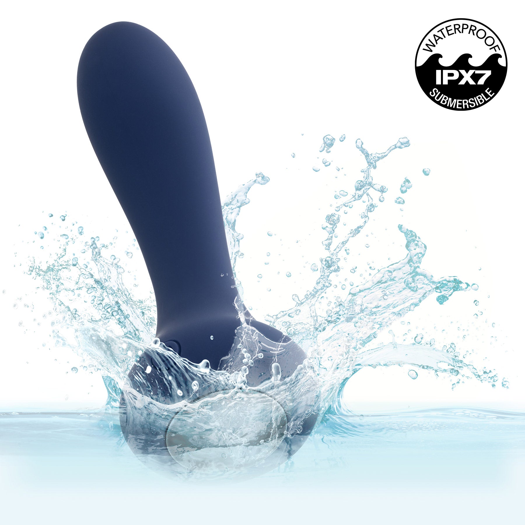 Deep Curve Rechargeable Silicone Reverberating Probe By CalExotics