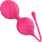 Kegel Training 2-Piece Silicone Set By CalExotics - Pink