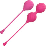 Kegel Training 2-Piece Silicone Set By CalExotics - Pink