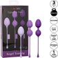 Kegel Training 3-Piece Silicone Set By CalExotics - Purple