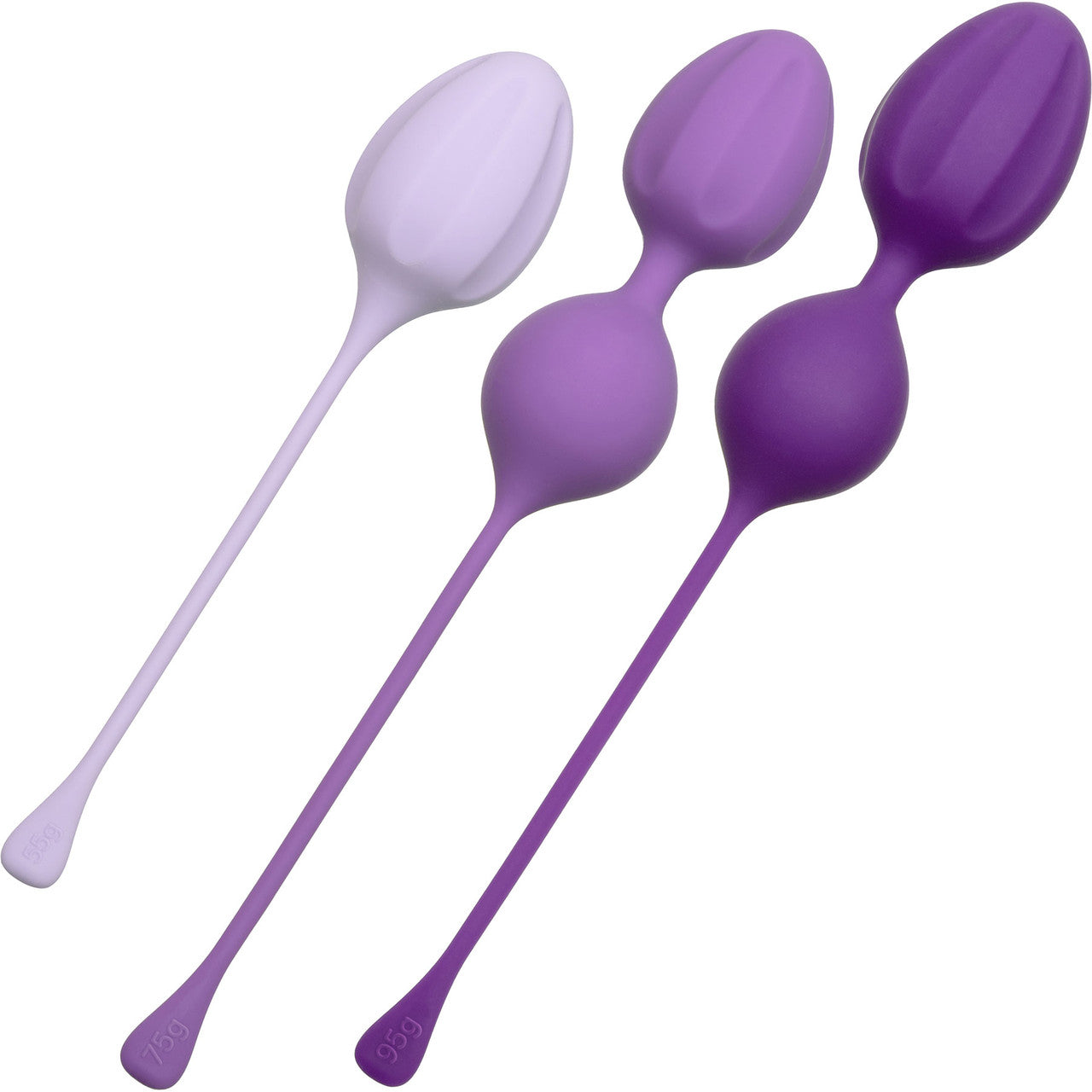 Kegel Training 3-Piece Silicone Set By CalExotics - Purple