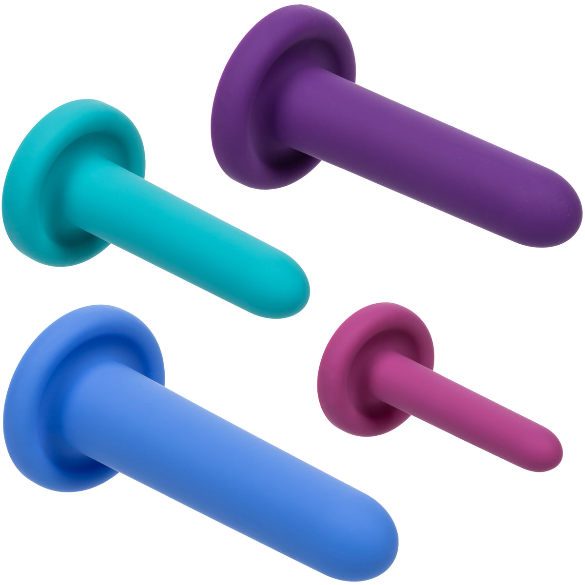 Dilators 4-Piece Silicone Beginners Set By CalExotics