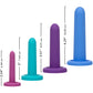 Dilators 4-Piece Silicone Beginners Set By CalExotics