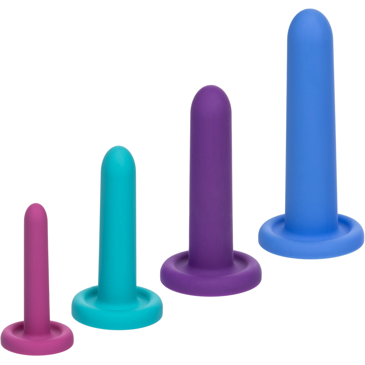 Dilators 4-Piece Silicone Beginners Set By CalExotics