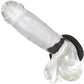 Link Up Ultra-Soft Verge Silicone Cock Ring By CalExotics - Black