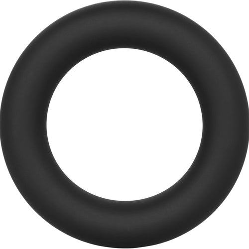 Link Up Ultra-Soft Verge Silicone Cock Ring By CalExotics - Black