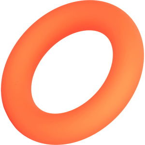 Link Up Ultra-Soft Verge Silicone Cock Ring By CalExotics - Orange