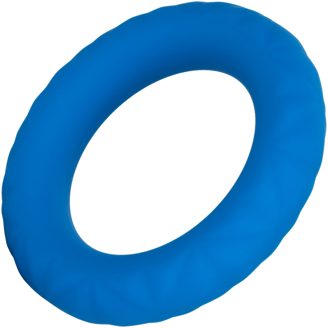 Link Up Ultra-Soft Max Silicone Cock Ring By CalExotics - Blue