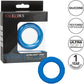 Link Up Ultra-Soft Max Silicone Cock Ring By CalExotics - Blue