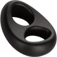 Ultra-Soft Dual Ring Silicone Cock Ring by CalExotics