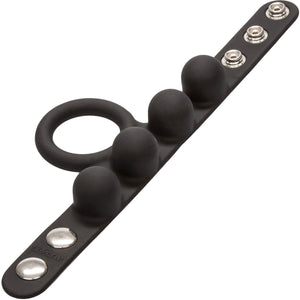 Silicone Medium Weighted C-Ring Ball Stretcher by CalExotics