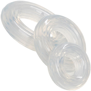 Premium Silicone Cock Ring Set by CalExotics