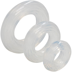 Premium Silicone Cock Ring Set by CalExotics