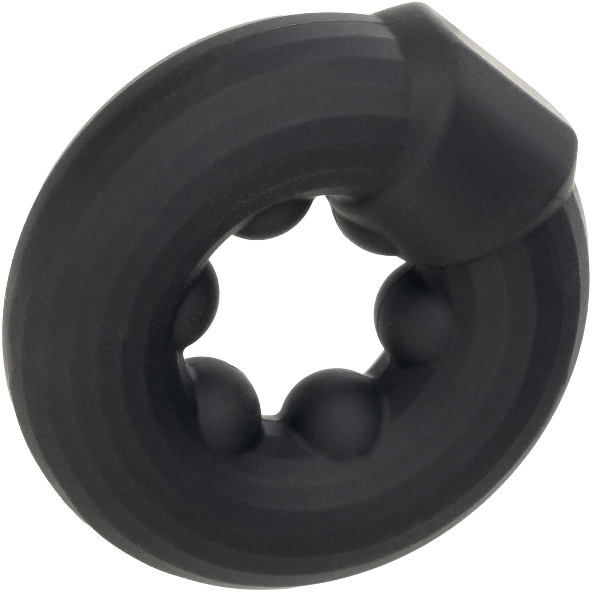 Alpha™ Liquid Silicone Beaded Optimum Cock Ring