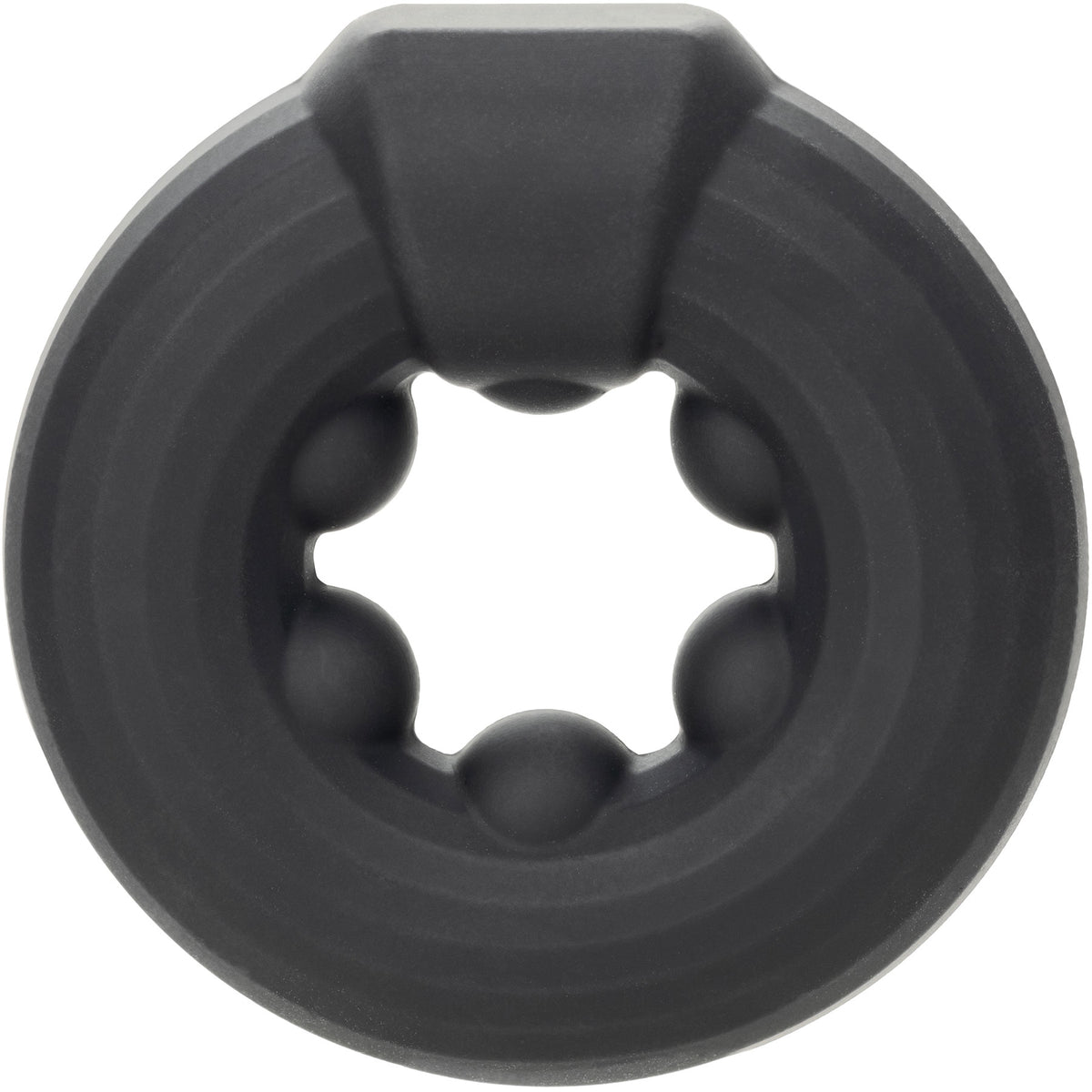 Alpha™ Liquid Silicone Beaded Optimum Cock Ring