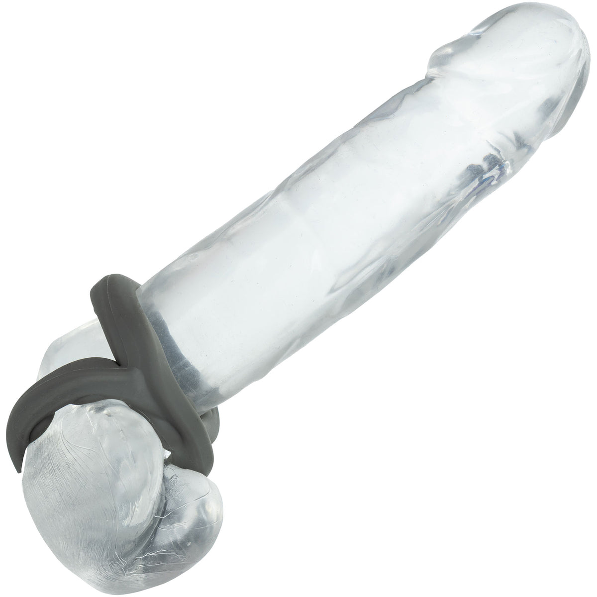 Alpha™ Liquid Silicone Beaded Crazy 8® Cock Ring