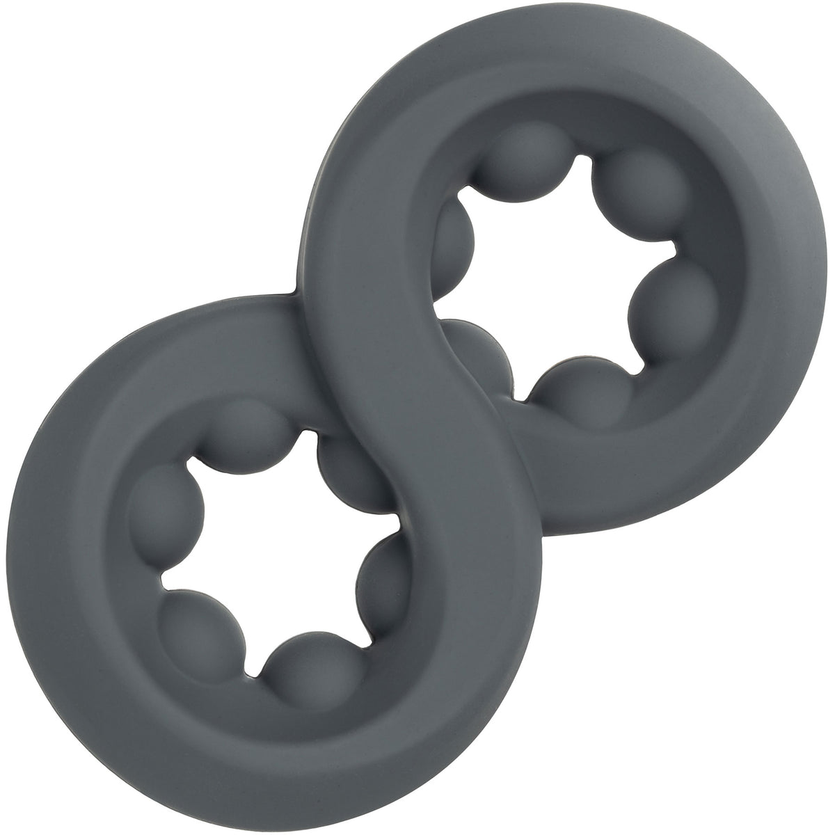 Alpha™ Liquid Silicone Beaded Crazy 8® Cock Ring