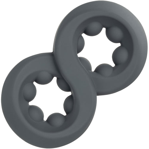 Alpha™ Liquid Silicone Beaded Crazy 8® Cock Ring