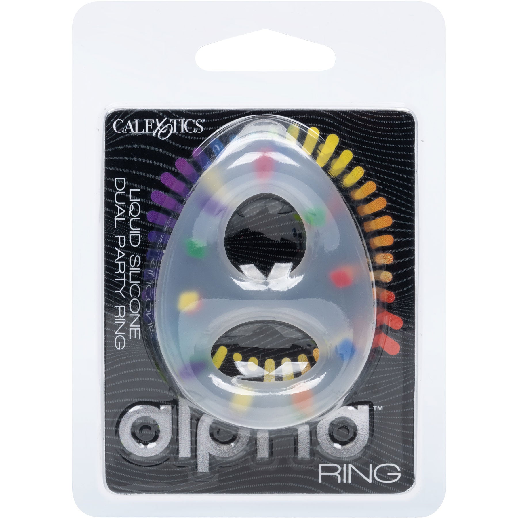 Alpha Liquid Silicone Dual Party Cock Ring