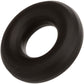 Alpha Liquid Silicone Prolong Medium Cock Ring By CalExotics - Black