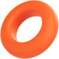 Alpha Liquid Silicone Prolong Large Cock Ring By CalExotics - Orange