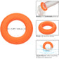 Alpha Liquid Silicone Prolong Large Cock Ring By CalExotics - Orange